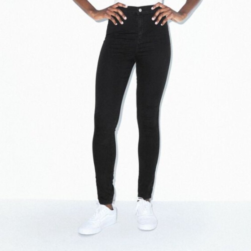 american apparel easy jean black